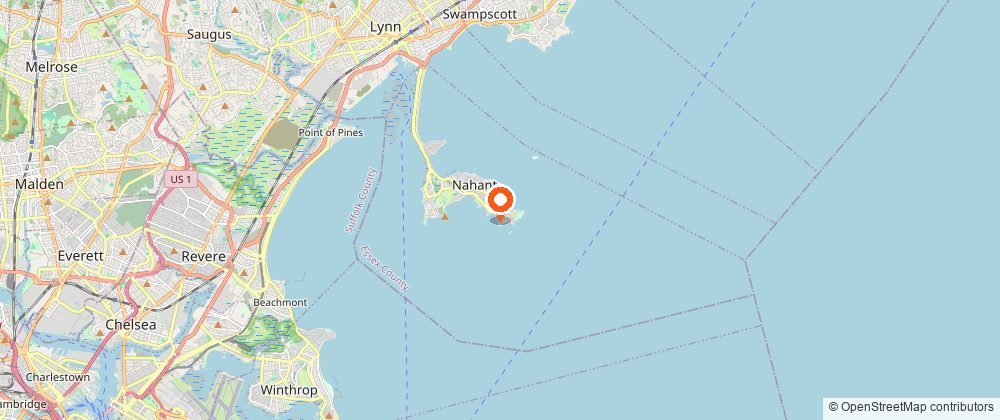 Map showing the location of Broad Sound