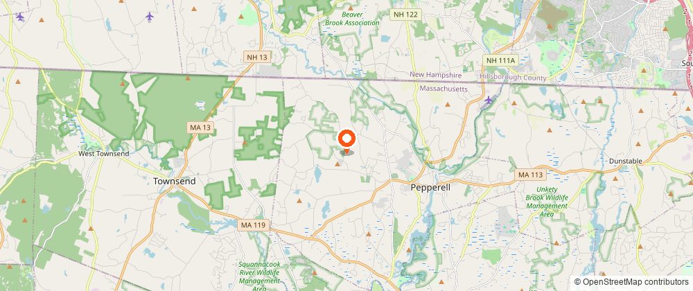 Map showing the location of the Nissitissit River