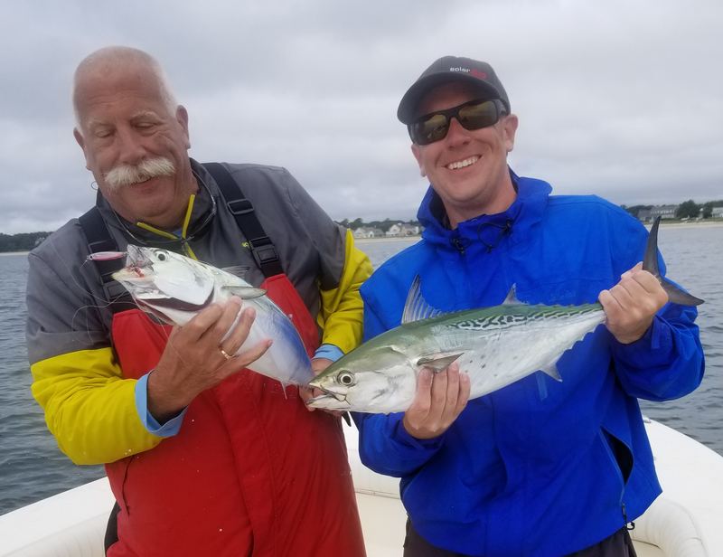 Cape Cod Albie Double Up, Father and Son